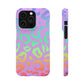 Bespattered Facade Rainbow Leopard Snap Case