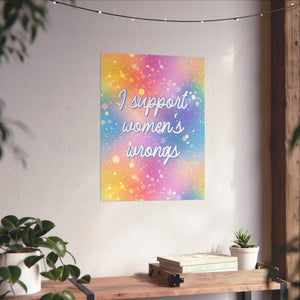 Bespattered Facade "Women Supporting Women" Giclée Archival Matte Paper Prints