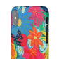 Bespattered Facade Bold Florals Snap Case