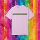 Bespattered Facade Rainbow All Places Should Be Safe Spaces Colorful LGBTQ+ Pride Premium Unisex Comfort Colors Garment Dyed 100% Cotton T-Shirt