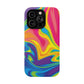 Bespattered Facade Vibrant Flow Impact-Resistant Case