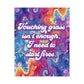 Bespattered Facade "Touching Grass Isn't Enough" Giclée Archival Matte Paper Prints