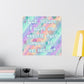 Bespattered Facade "Self Improvement" Pastel Rainbow Giclée Archival Matte Paper Prints