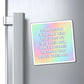 Bespattered Facade "Dealing With Boxes" Refrigerator Magnet