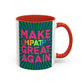 Bespattered Facade Make Empathy Great Again Colorful Rainbow Mugs | Eight Colors | 11oz or 15oz