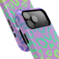 Bespattered Facade Rainbow Leopard MagSafe Tough Case
