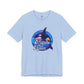 "Psycho Killer” Rainbow Orca Bella Canvas Unisex Jersey Short Sleeve Tee T-Shirt