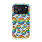 Bespattered Facade Rainbow Sprinkle Donut Impact-Resistant Case