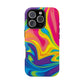 Bespattered Facade Vibrant Flow Impact-Resistant Case