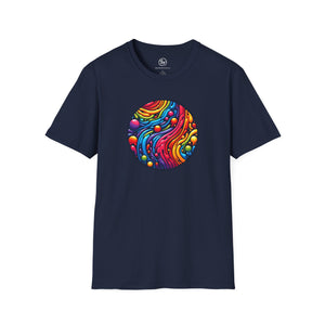 Bespattered Facade Taste the Rainbow Unisex Softstyle T-Shirt