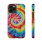 Bespattered Facade Rainbow Tie Dye Impact-Resistant Case