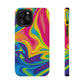 Bespattered Facade Vibrant Flow Impact-Resistant Case