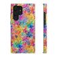 Bespattered Facade Rainbow Stars Impact-Resistant Case