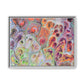Bespattered Facade Dragon Scales Framed Canvas Art Print | 3 Frame Colors | Multiple Sizes