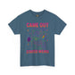 Came Out, Stayed Weird – Neon Gremlin Pride T-Shirt | Gildan Unisex Heavy Cotton Tee | LGBTQ+ Graphic Shirt