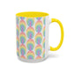 Bespattered Facade Rainbow Fingerprint Mug | Eight Colors | 11oz or 15oz