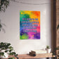 Bespattered Facade "Cause a Scene" Rainbow Giclée Archival Matte Paper Prints