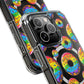 Bespattered Facade Rainbow Sprinkle Donut MagSafe Clear Impact Cases