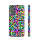 Bespattered Facade Candy Coated Neon Leopard Tough Case