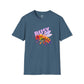 Bespattered Facade "Busy Bee" Colorful Unisex Softstyle T-Shirt