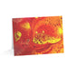 Bespattered Facade Flamin' Hot Greeting Cards | Sets of 1, 10, 30, or 50