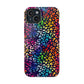 Bespattered Facade Rainbow Paint Splatter Leopard Impact-Resistant Case