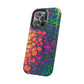 Bespattered Facade Neon Butterfly Abstract Art MagSafe Tough Case