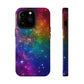 Bespattered Facade Rainbow Universe Impact-Resistant Case