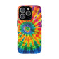 Bespattered Facade Rainbow Tie Dye Tough Case