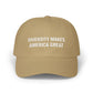 The Anti-MAGA Embroidered Hat Collection: Diversity Makes America Great | 10 Colors