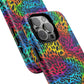 Bespattered Facade Rainbow Animal Print Tough Case