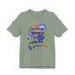 "Strong Women Scare Weak Men” Bella Canvas Unisex Jersey Short Sleeve Tee T-Shirt