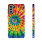 Bespattered Facade Rainbow Tie Dye Tough Case