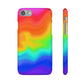 Bespattered Facade Rainbow Heat Map Snap Case