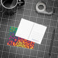 Bespattered Facade Neon Butterfly Postcards (no envelopes) | Sets of 10, 30, or 50