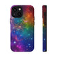Bespattered Facade Rainbow Universe Impact-Resistant Case