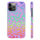 Bespattered Facade Rainbow Leopard Snap Case