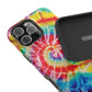 Bespattered Facade Rainbow Tie Dye Impact-Resistant Case