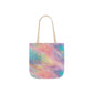 Bespattered Facade Pastel Dreams Canvas Tote Bag | 3 Sizes and 5 Strap Colors