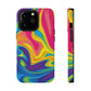 Bespattered Facade Vibrant Flow Impact-Resistant Case