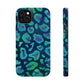 Bespattered Facade Emerald Leopard MagSafe Tough Case