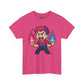 Bi-Furious Cartoon Pride Tee – Unisex Heavy Cotton Shirt for Gamers, Comic Fans & LGBTQ+ Allies