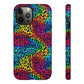 Bespattered Facade Rainbow Animal Print Tough Case