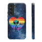 Bespattered Facade Rainbow Extraterrestrial Pride Tough Case