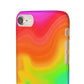 Bespattered Facade Rainbow Heat Map Snap Case