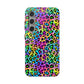 Bespattered Facade Candy Coated Neon Leopard Impact-Resistant Case