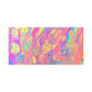 Bespattered Facade Fluid Art Abstract Painting Stretched Matte Canvas Art Prints | Multiple Sizes