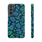 Bespattered Facade Emerald Leopard Snap Case