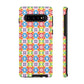 Bespattered Facade Geometric Rainbow Mosaic Tough Case