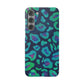 Bespattered Facade Emerald Leopard Snap Case